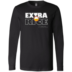 Extra Rice Please Mens Jersey Long Sleeve T-Shirt