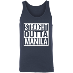 Straight Outta Manila Unisex Cotton Tank Top