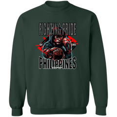 Fighting Pride Of The Philippines Boxing Unisex Crewneck Pullover Sweatshirt