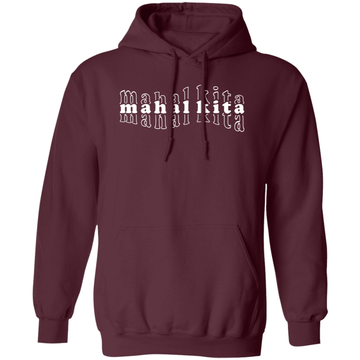 Mahal Kita Mesh Warp Unisex Pullover Hoodie