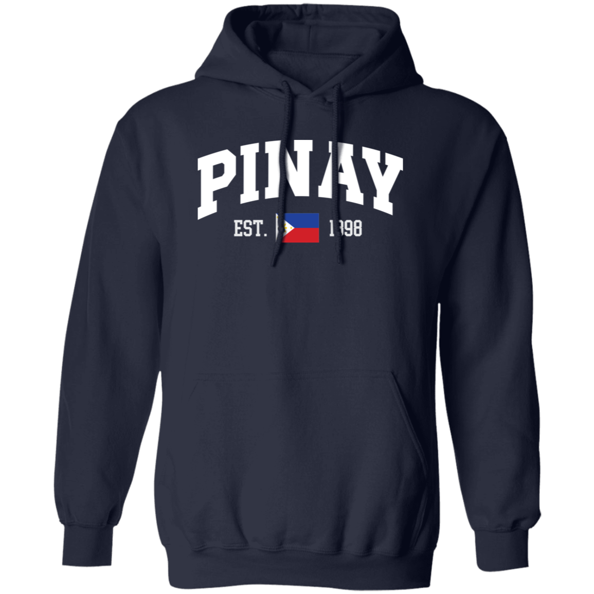 Pinay Est 1898 Unisex Pullover Hoodie