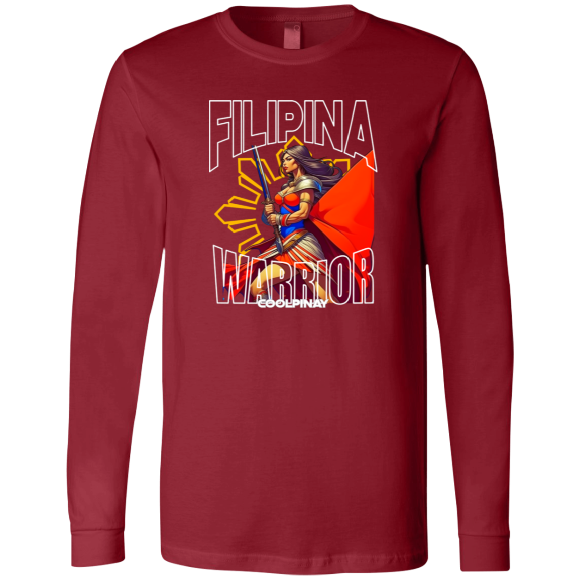 Filipina Warrior Unisex Jersey Long Sleeve T-Shirt