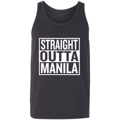 Straight Outta Manila Unisex Cotton Tank Top