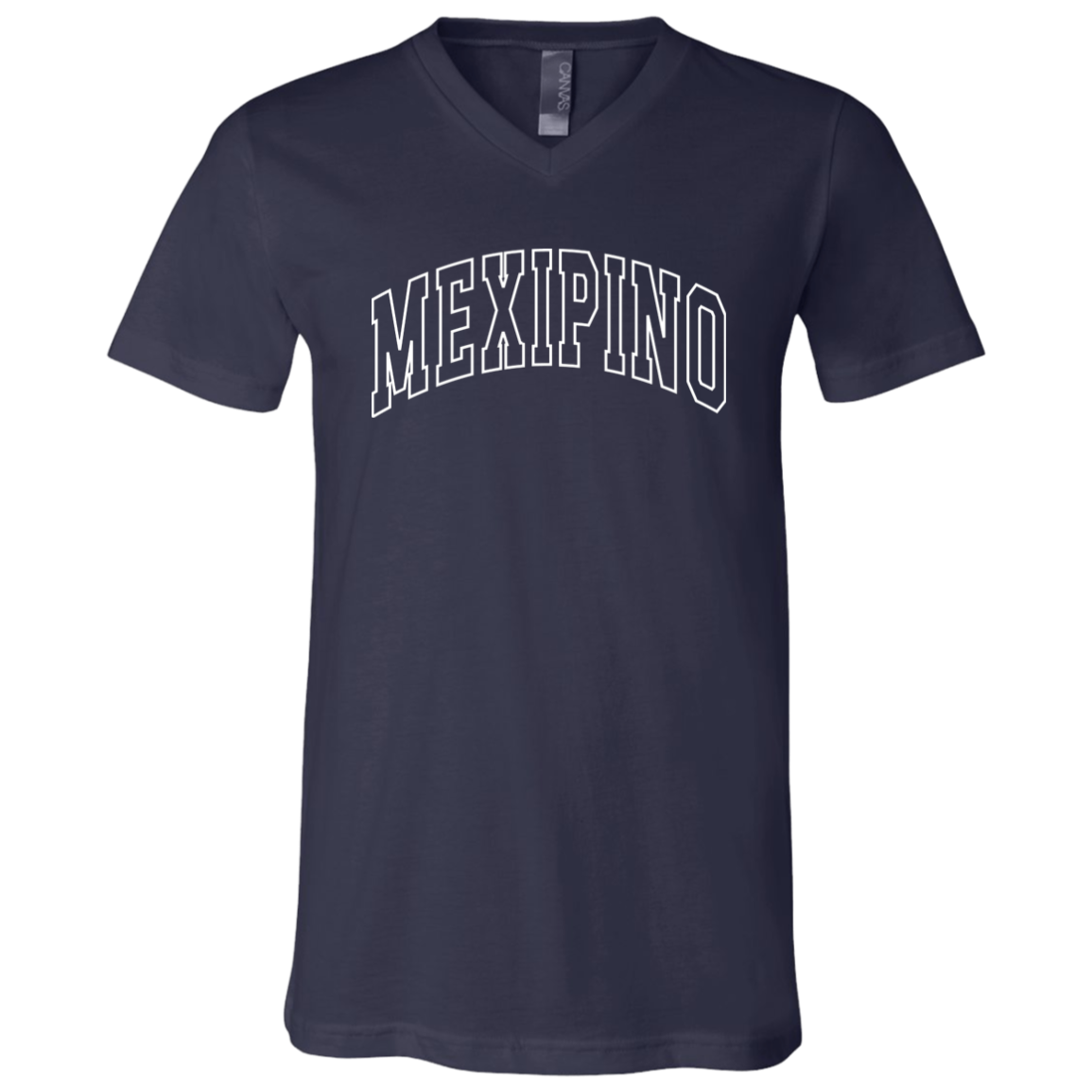 Mexipino Unisex Jersey V-Neck T-Shirt