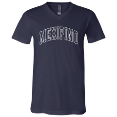 Mexipino Unisex Jersey V-Neck T-Shirt