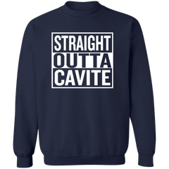 Straight Outta Cavite Unisex Crewneck Pullover Sweatshirt