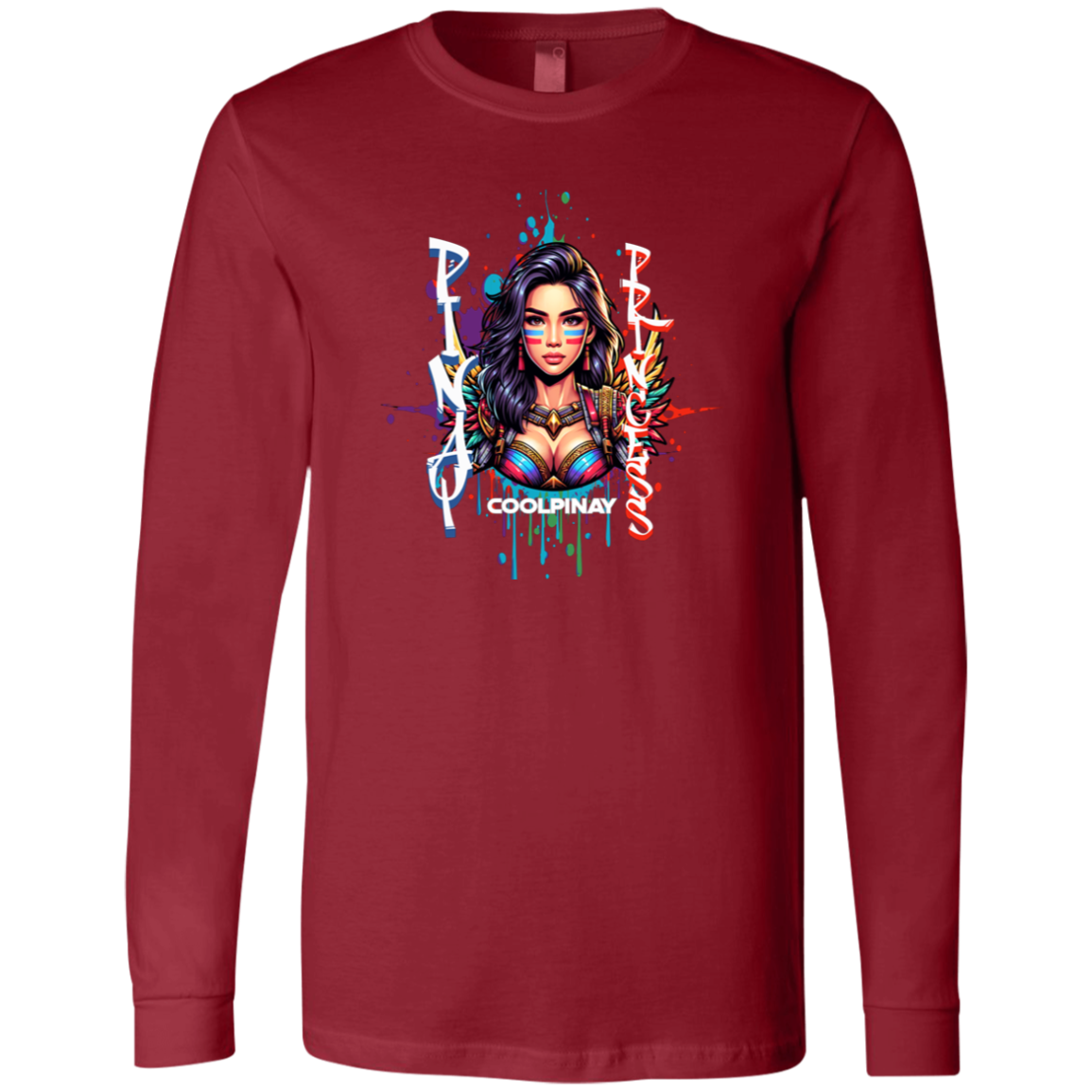 Pinay Princess Unisex Jersey Long Sleeve T-Shirt