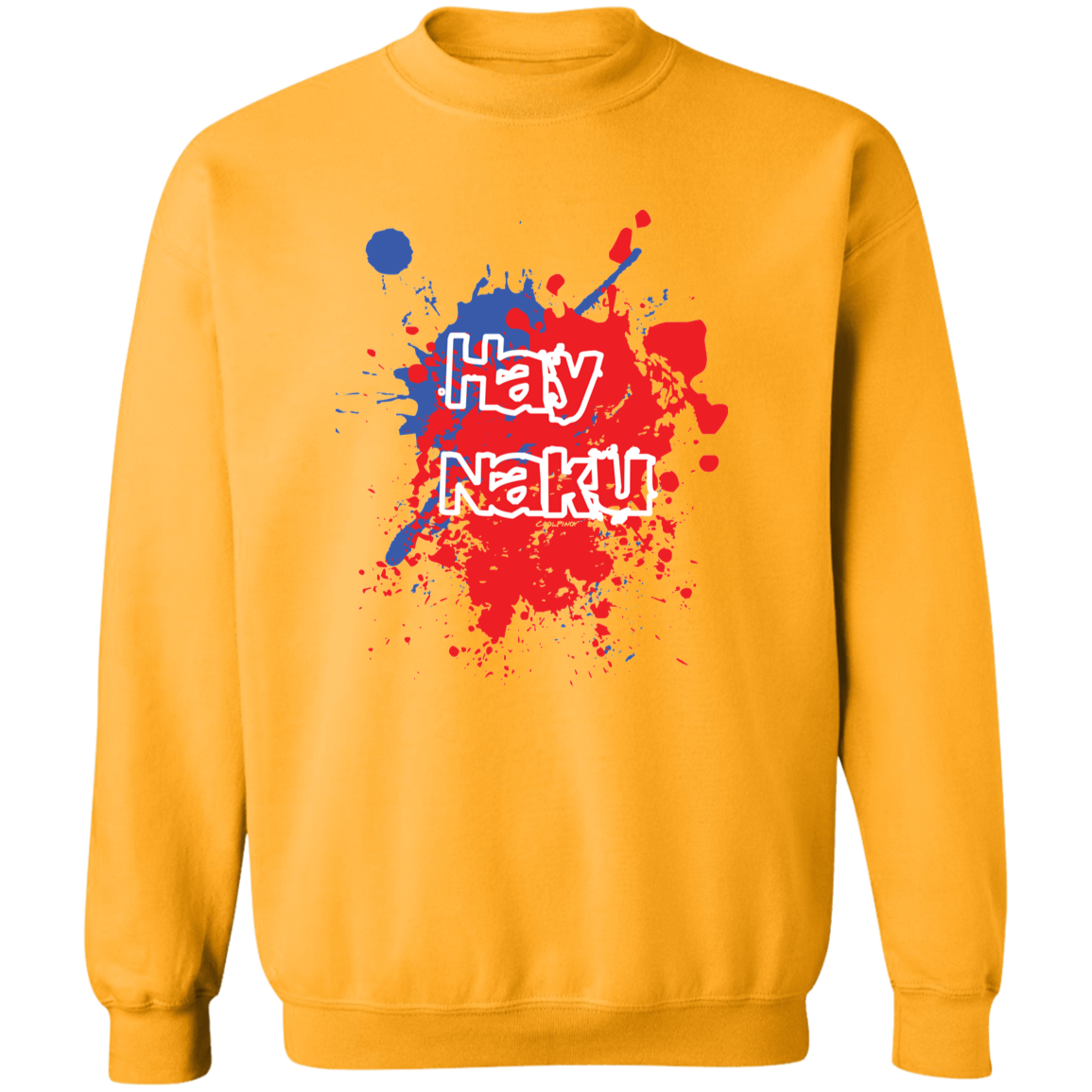 Hay Naku Splatter Unisex Crewneck Pullover Sweatshirt