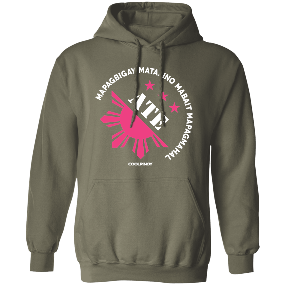 Matalino Mapagmahal Ate Unisex Pullover Hoodie