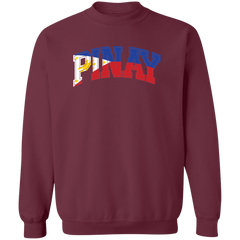 Pinay with Flag Embedded Unisex Crewneck Pullover Sweatshirt