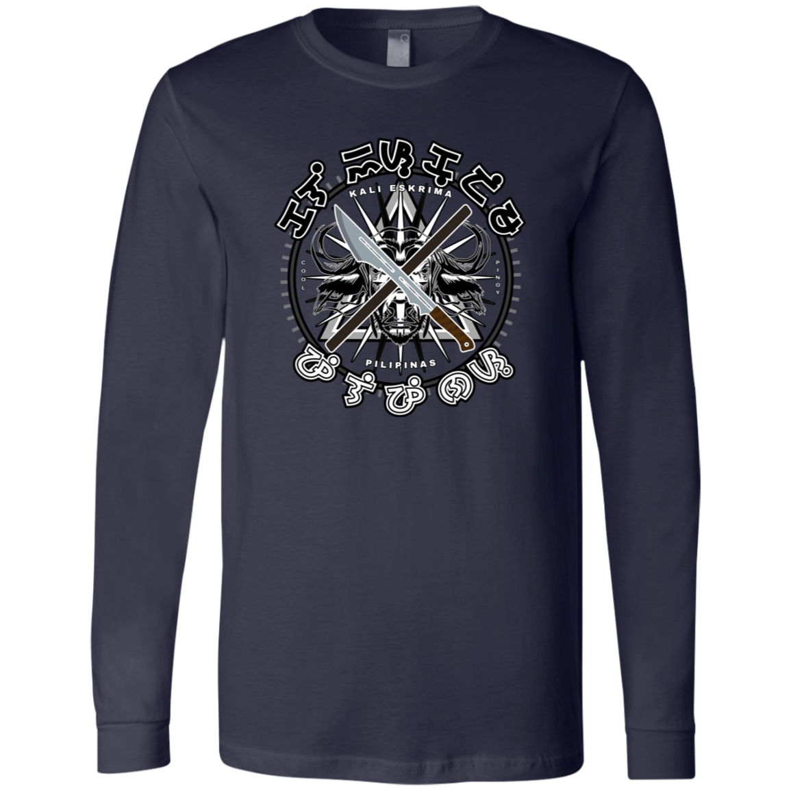 Kali Eskrima Pilipinas Unisex Jersey Long Sleeve T-Shirt