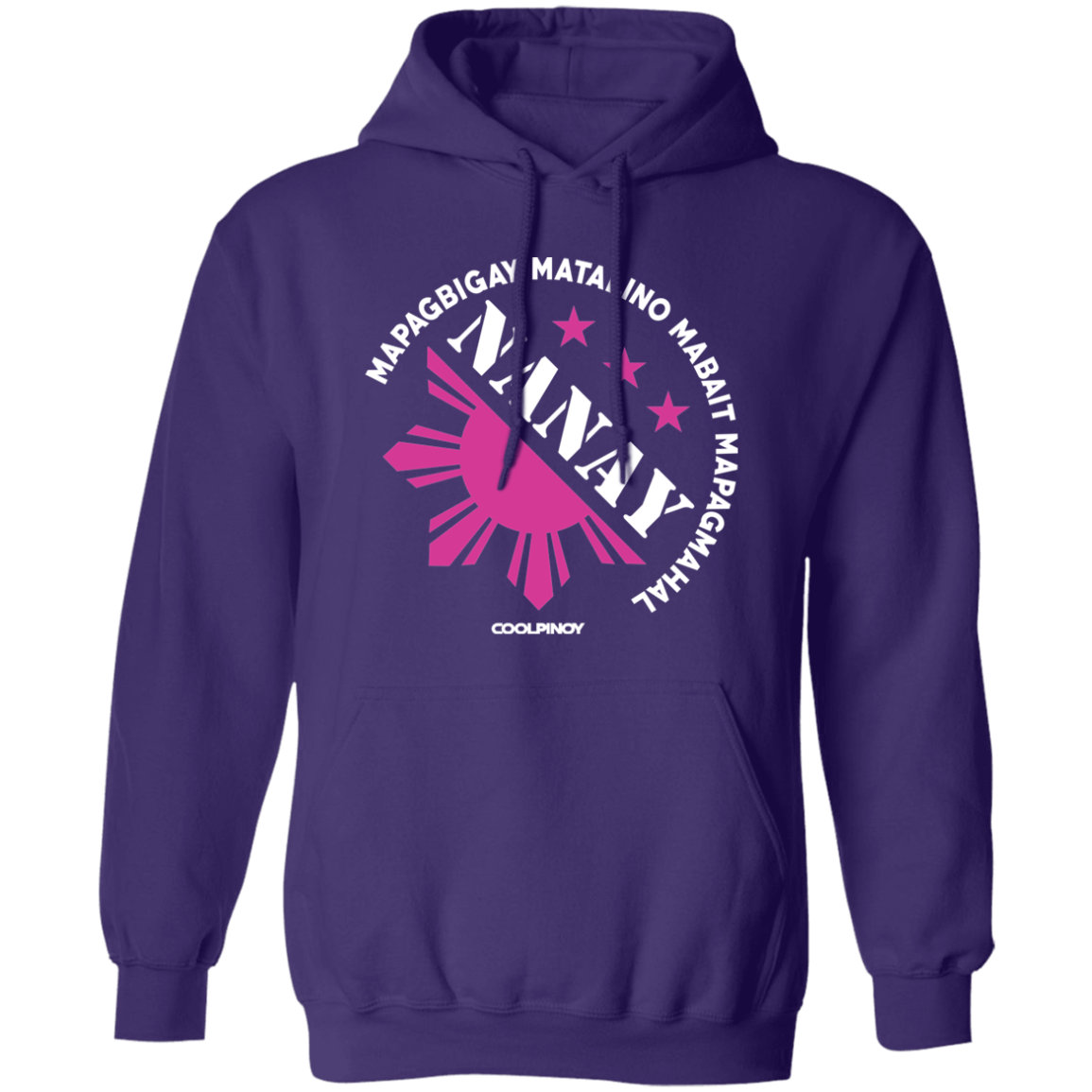 Matalino Mapagmahal Nanay Unisex Pullover Hoodie