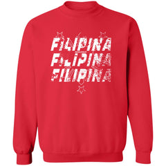 Filipina Filipina Filipina Unisex Crewneck Pullover Sweatshirt