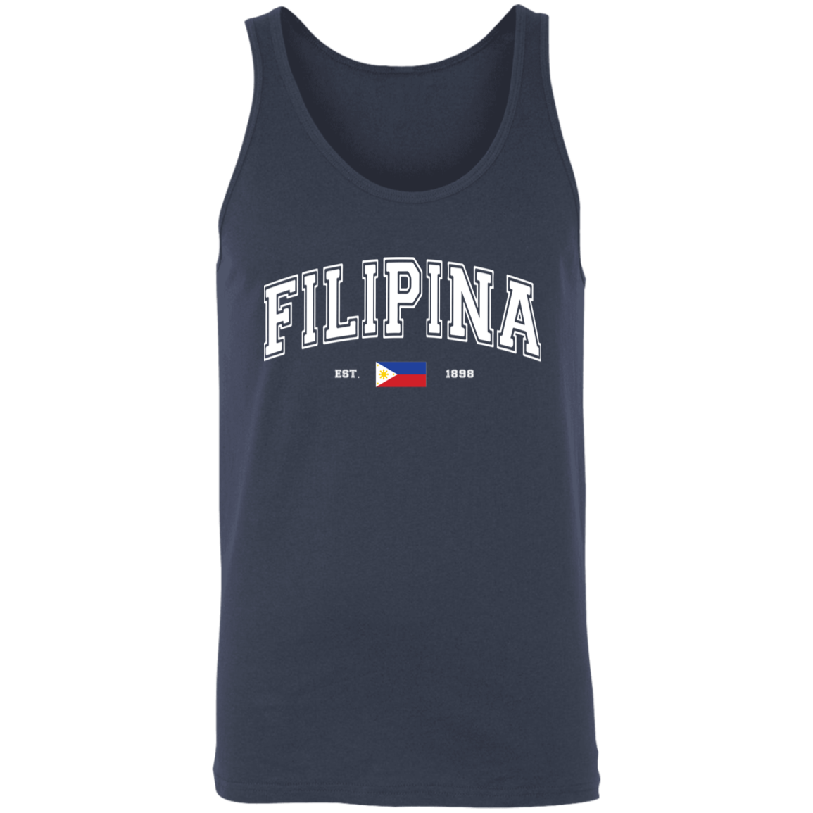 Filipina Est 1898 Unisex Cotton Tank Top