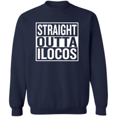 Straight Outta Ilocos Unisex Crewneck Pullover Sweatshirt