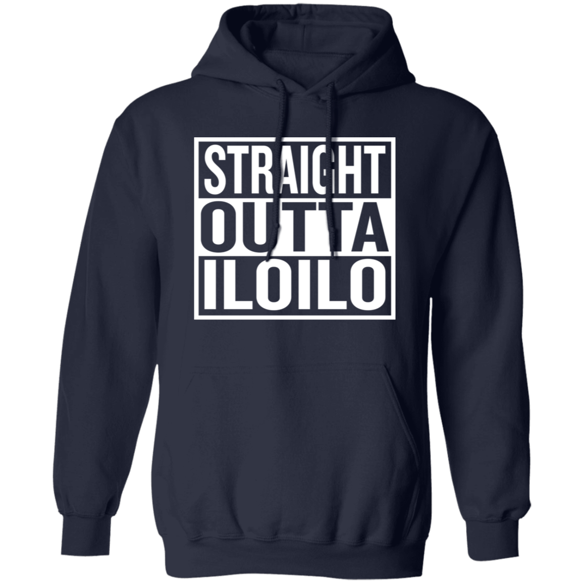 Straight Outta Iloilo Unisex Pullover Hoodie