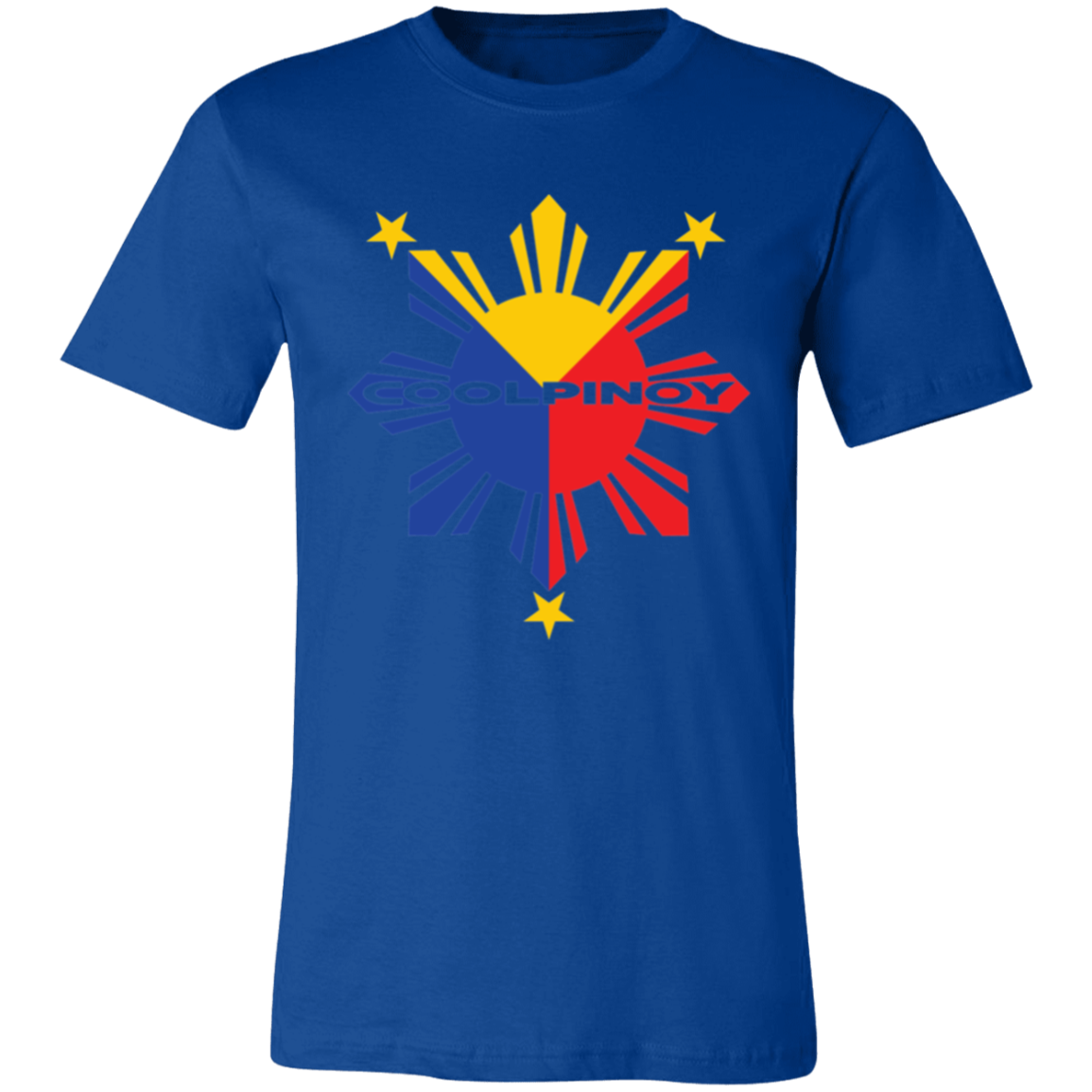 CoolPinoy Tricolor Unisex Jersey T-Shirt