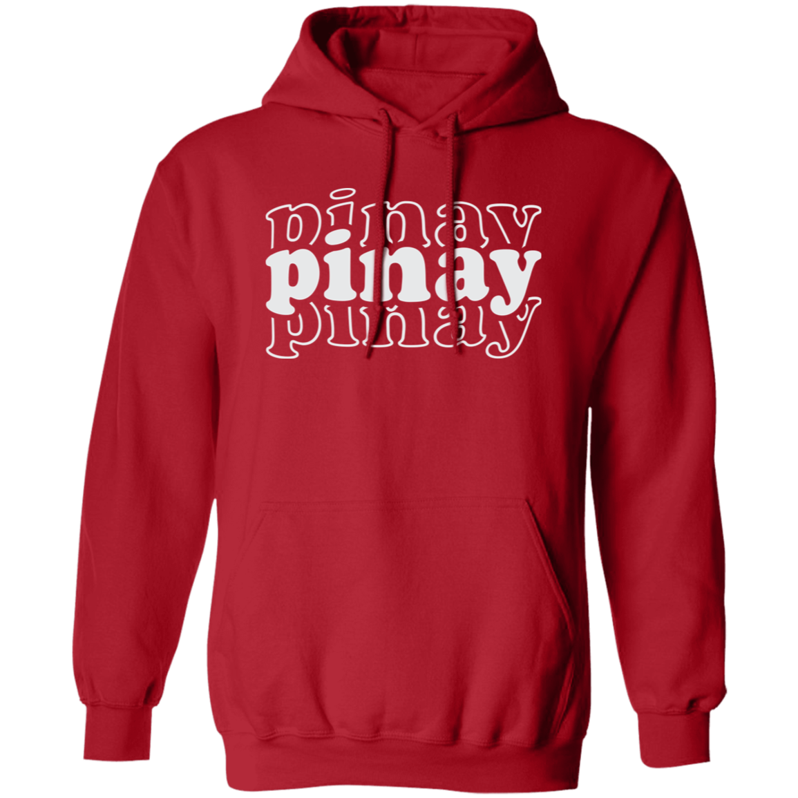 Pinay Triple Unisex Pullover Hoodie