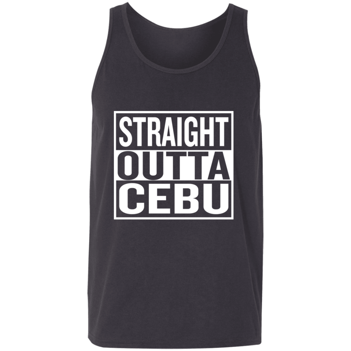 Straight Outta Cebu Unisex Cotton Tank Top