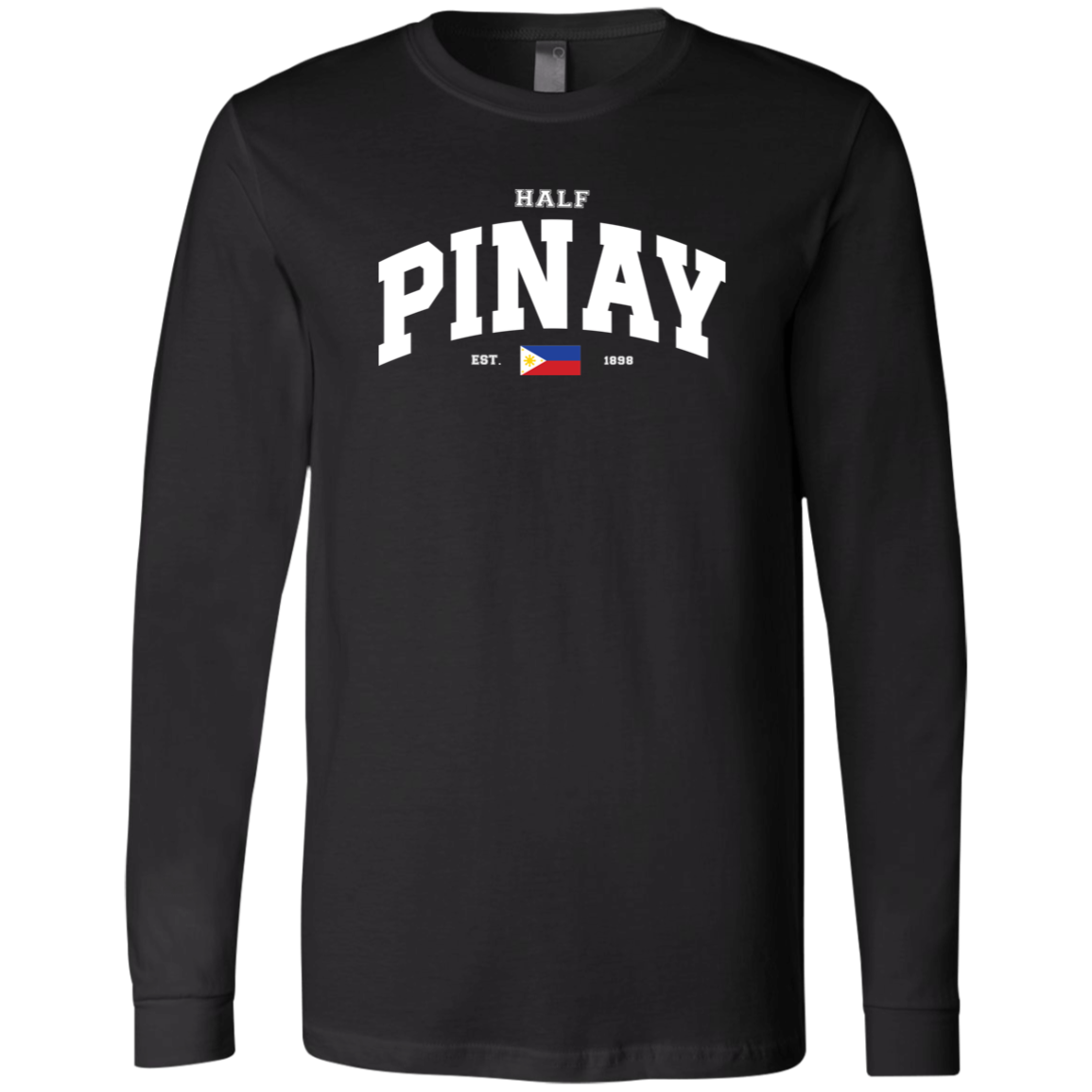 Half Pinay Unisex Jersey Long Sleeve T-Shirt