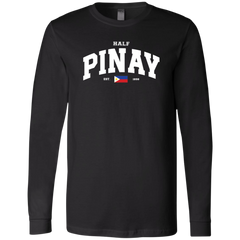 Half Pinay Unisex Jersey Long Sleeve T-Shirt