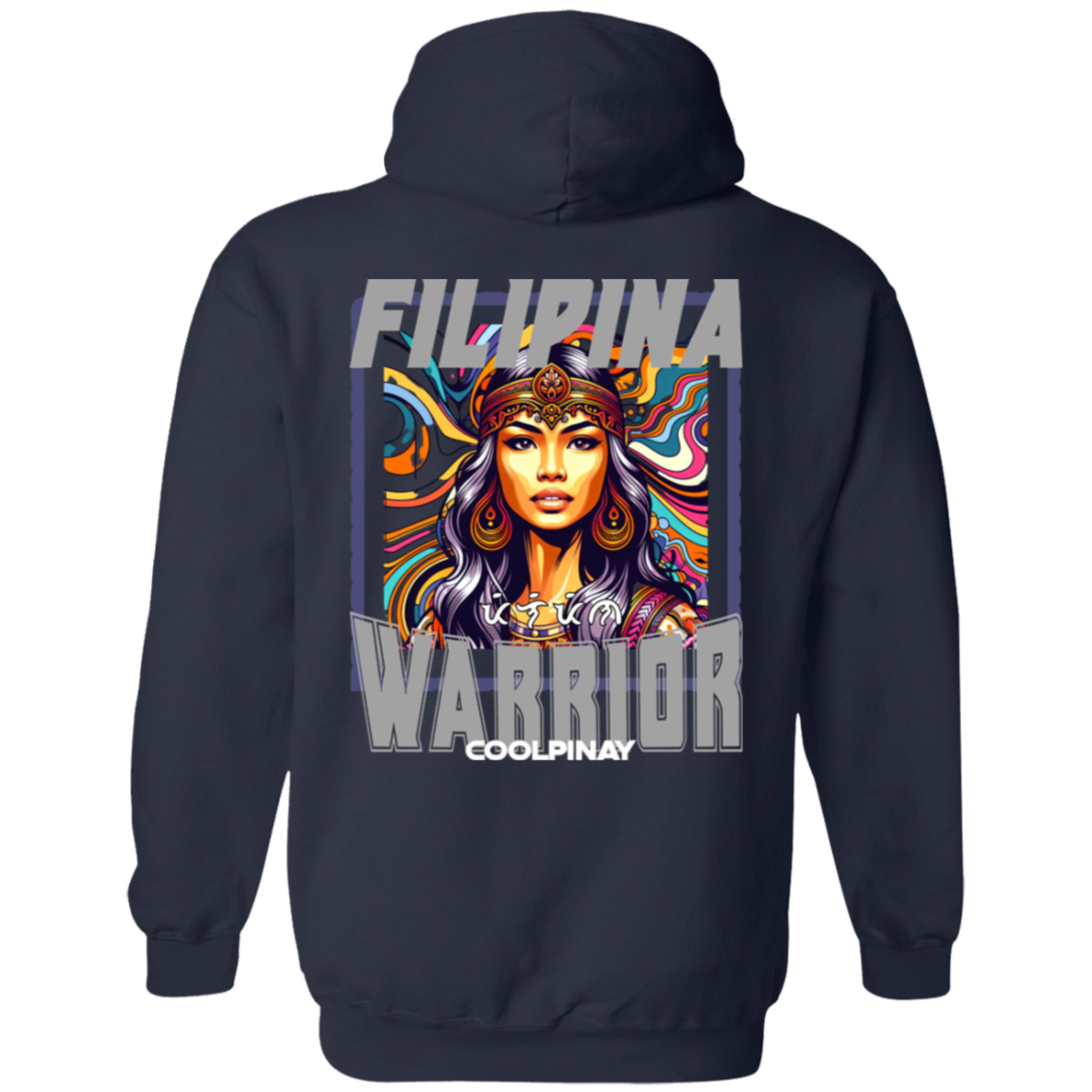 Filipina Warrior Beauty Unisex Pullover Hoodie