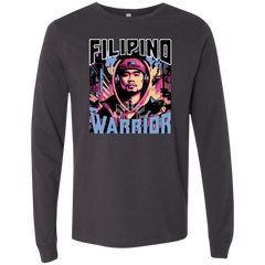 Filipino Street Warrior Unisex Jersey Long Sleeve T-Shirt