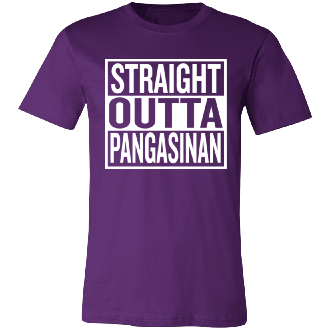 Straight Outta Pangasinan Unisex Jersey T-Shirt