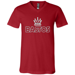 Bastos Unisex Jersey V-Neck T-Shirt