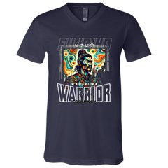 Filipino Warrior Distressed Unisex Jersey V-Neck T-Shirt