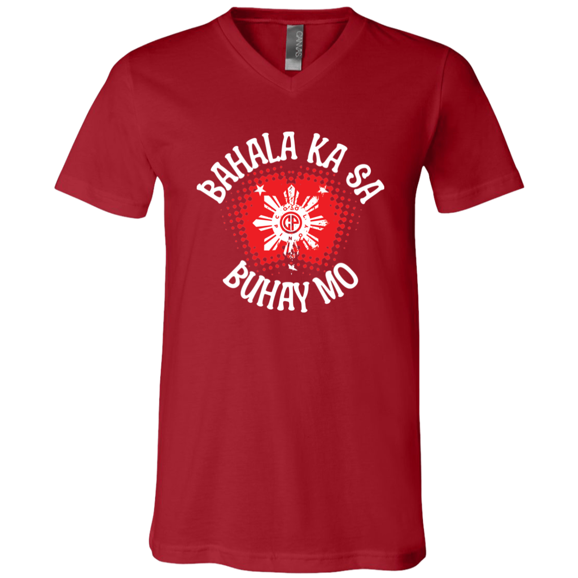 Bahala Ka Sa Buhay Mo Star Unisex Jersey V-Neck T-Shirt