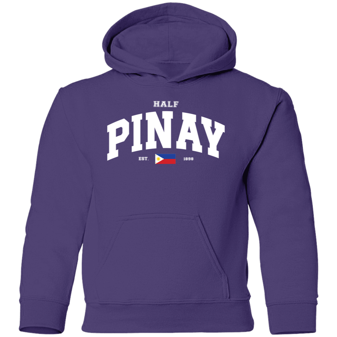 Half Pinay Youth Pullover Hoodie