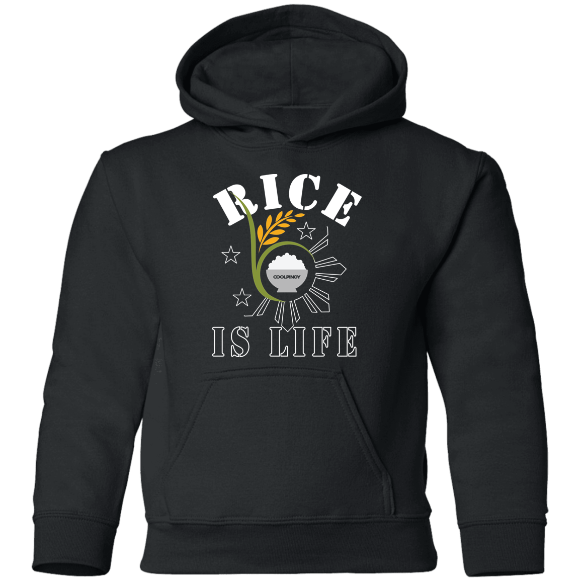 RIce is Life Seeds Unisex Youth Pullover Hoodie