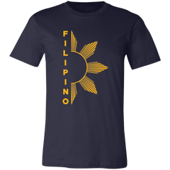 Filipino Half Sun Unisex Jersey T-Shirt