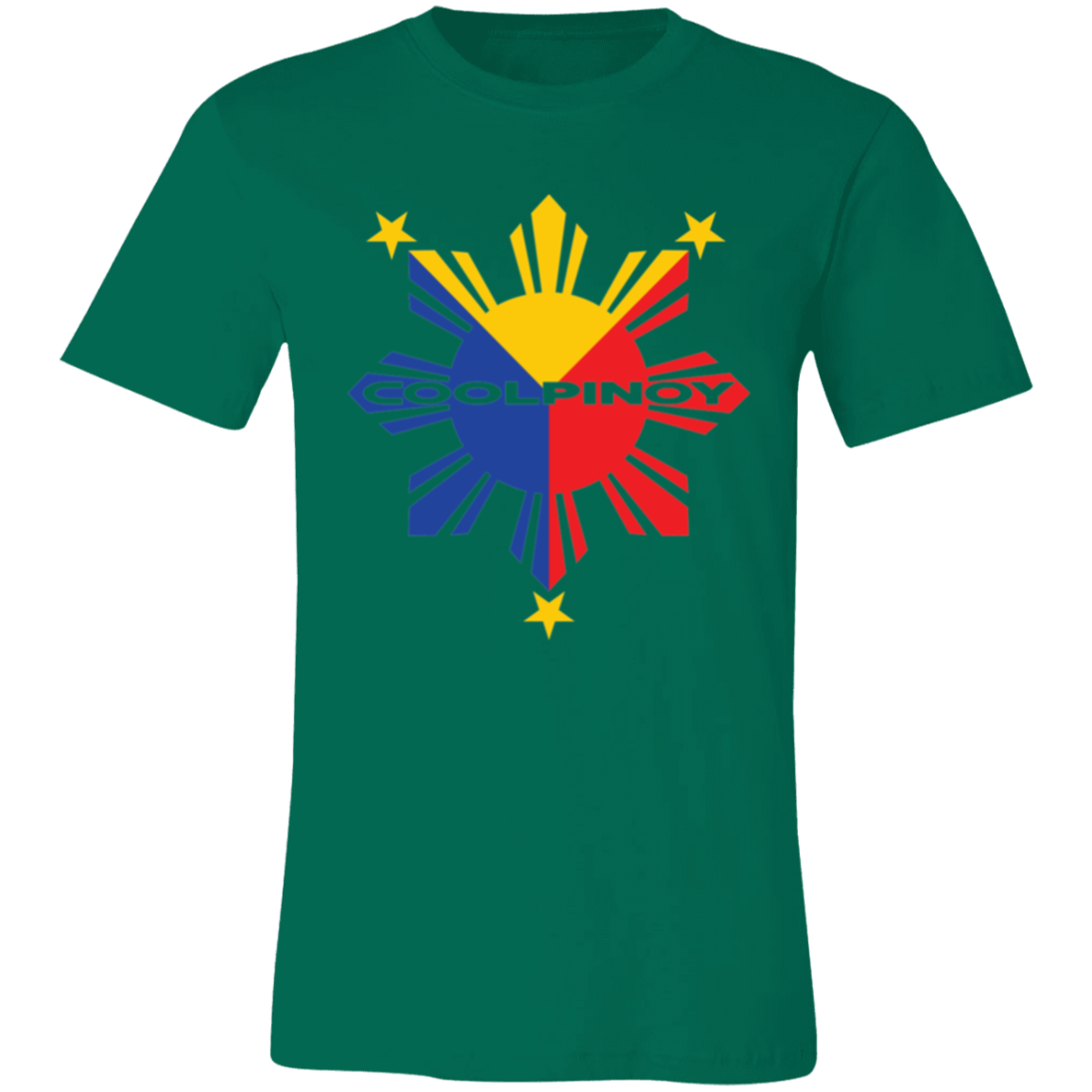 CoolPinoy Tricolor Unisex Jersey T-Shirt