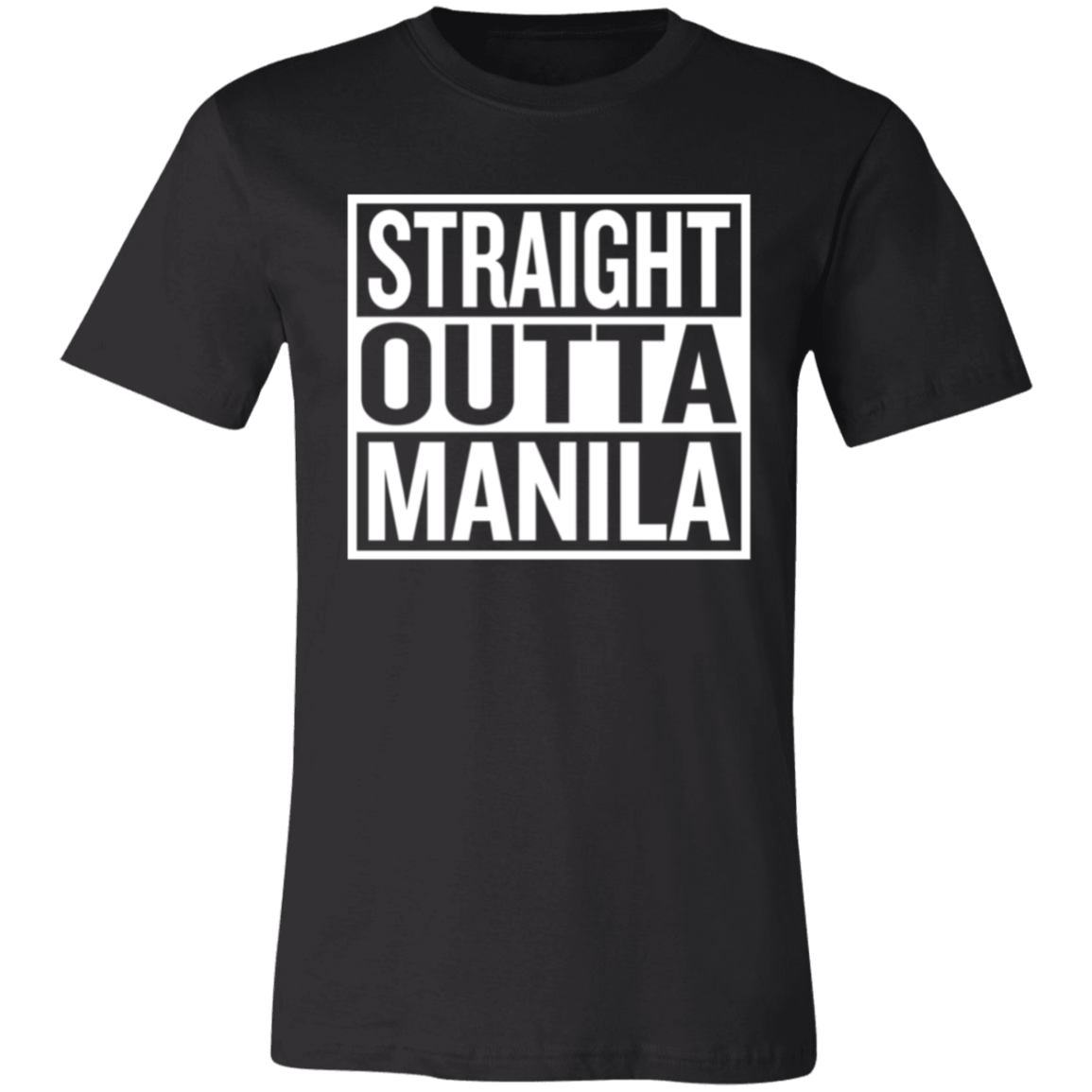 Straight Outta Manila Unisex Jersey T-Shirt