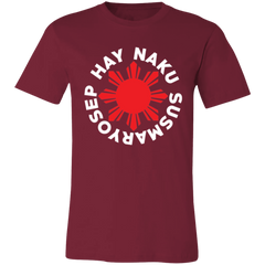 Hay Naku Susmaryosep Red Sun Unisex Jersey T-Shirt