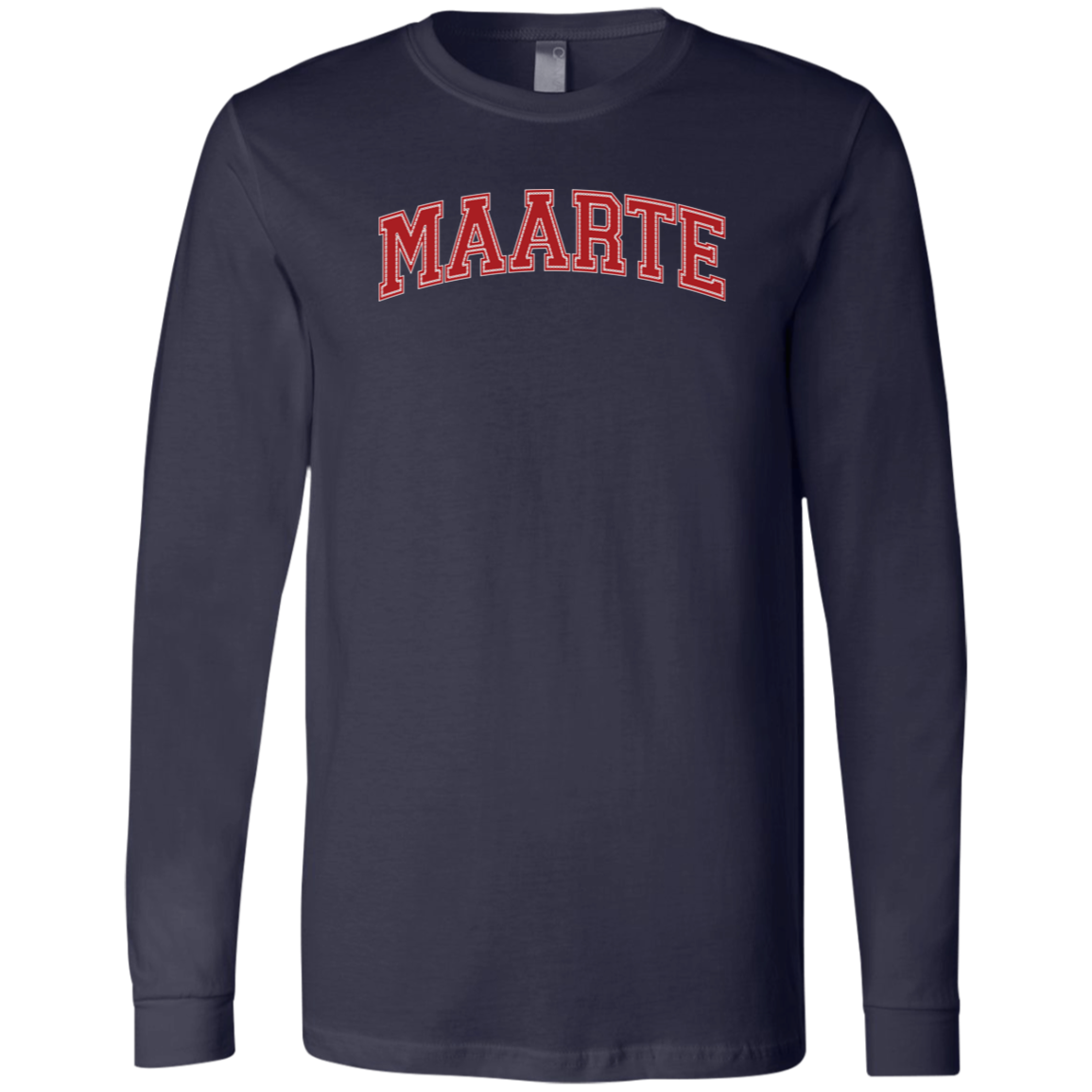 Maarte University Unisex Jersey Long Sleeve T-Shirt