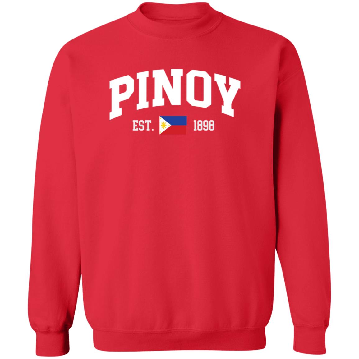 Pinoy Est 1898 Unisex Crewneck Pullover Sweatshirt
