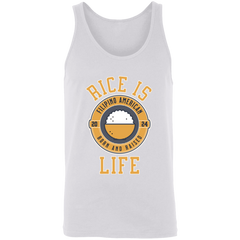 RIce is Life  Unisex Cotton Tank Top