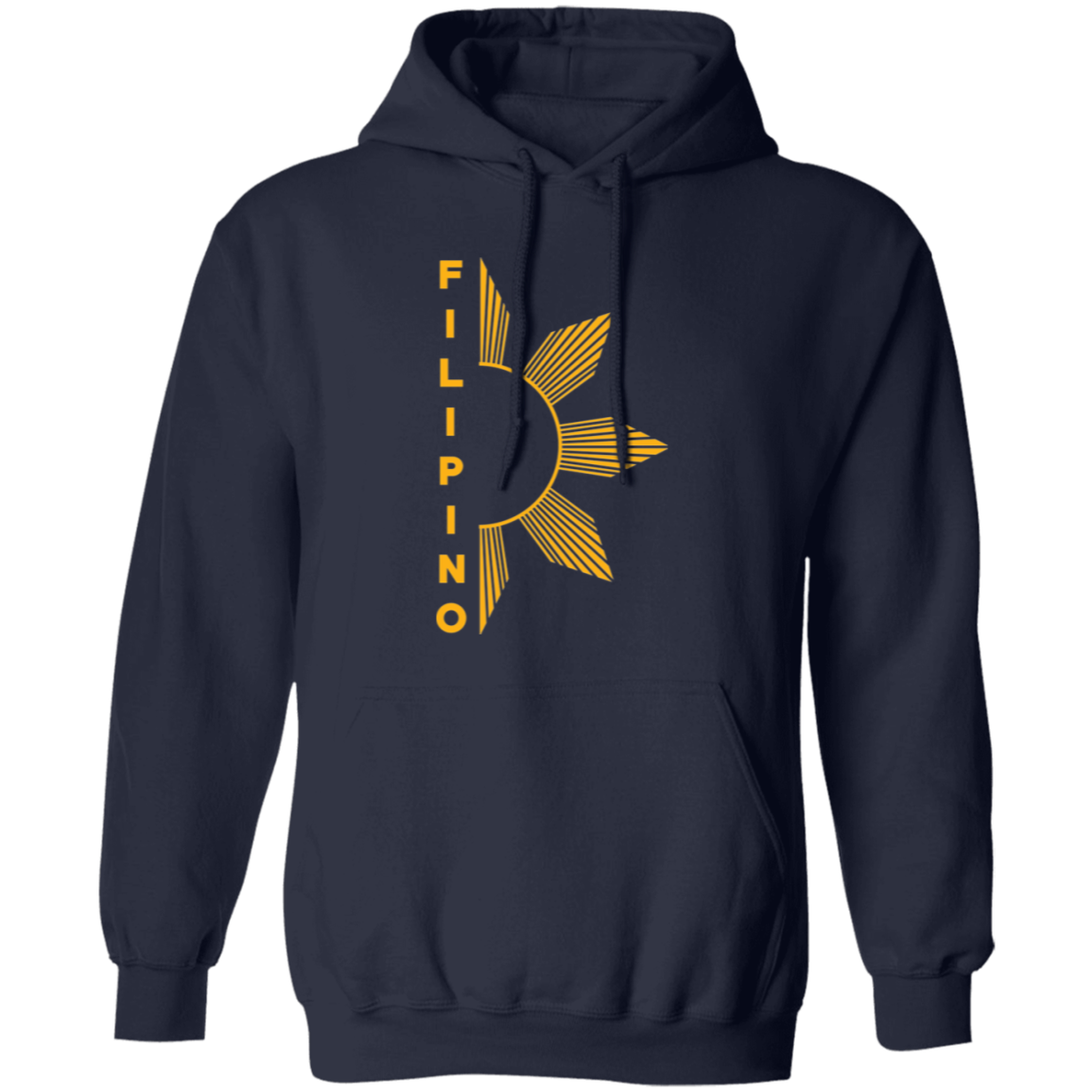 Filipino Half Sun Unisex Pullover Hoodie