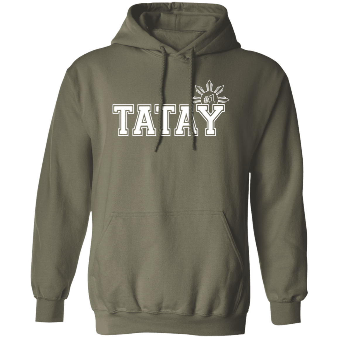 No 1 Tatay Unisex Pullover Hoodie