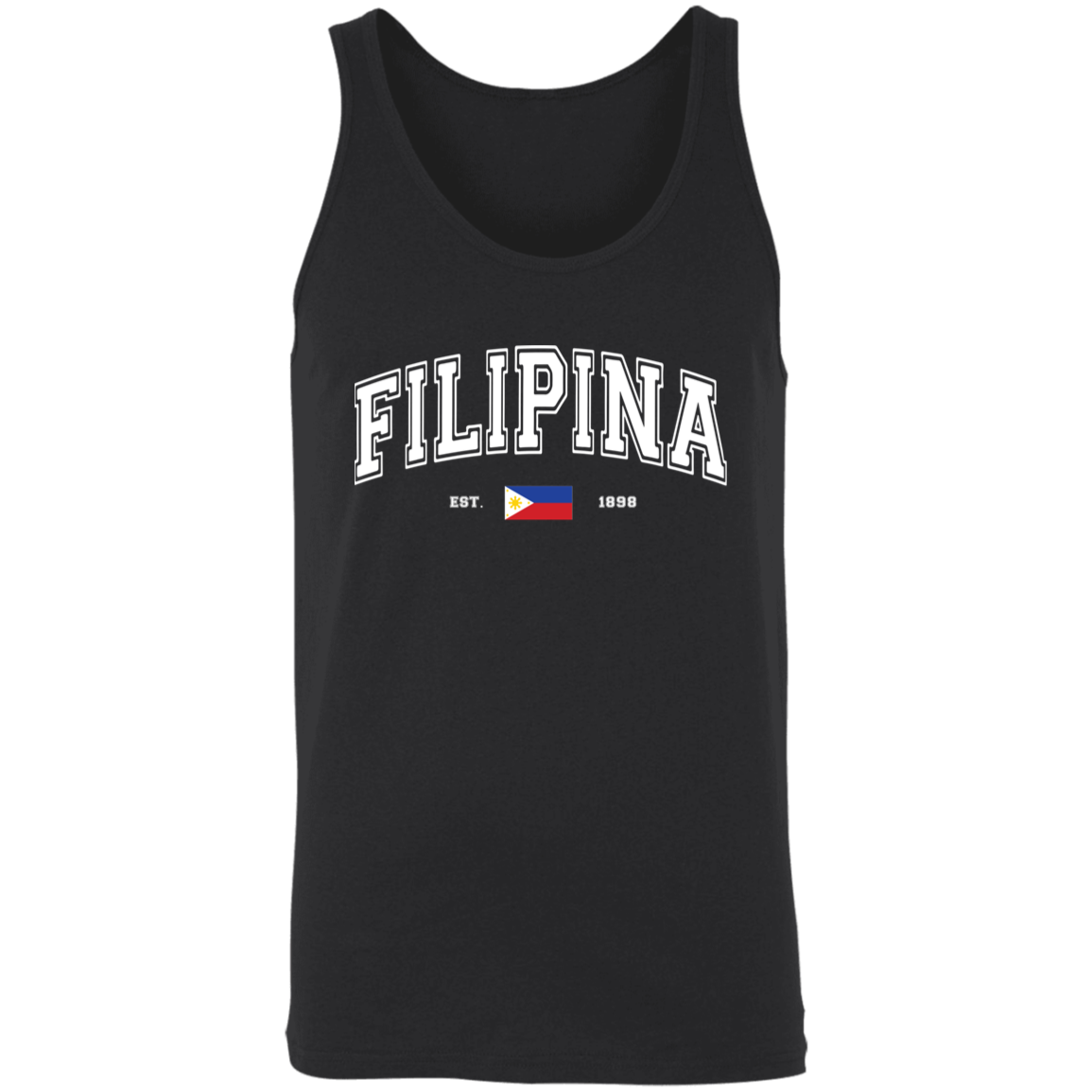 Filipina Est 1898 Unisex Cotton Tank Top