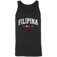 Filipina Est 1898 Unisex Cotton Tank Top