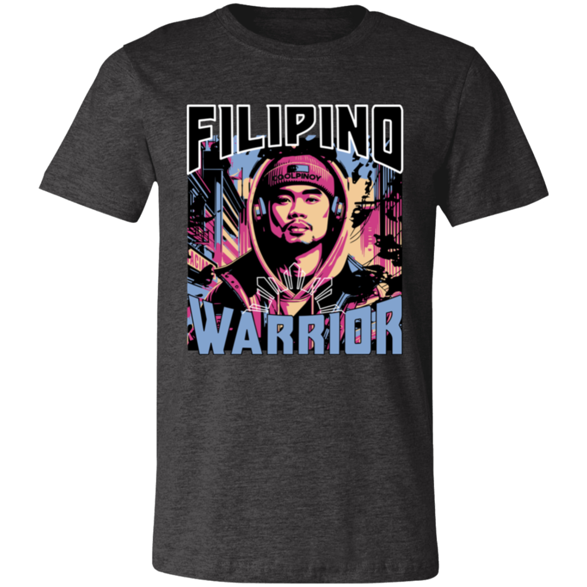 Filipino Street Warrior Unisex Jersey T-Shirt