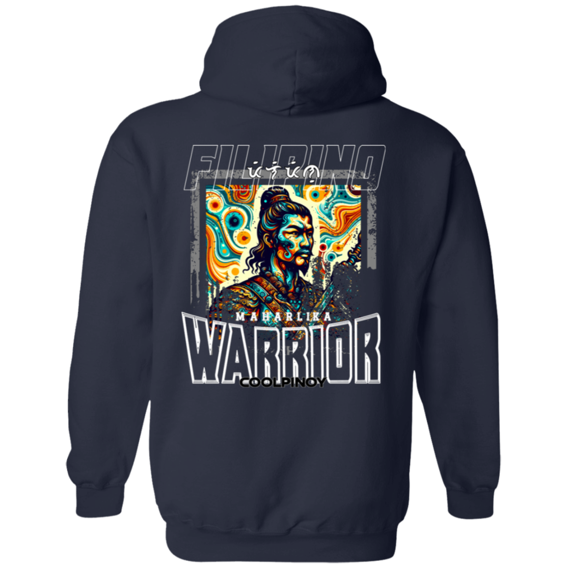 Filipino Warrior Distressed Unisex Pullover Hoodie