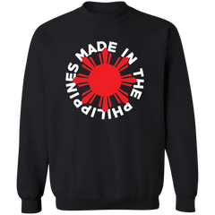 Made in the Philippines Red Sun Unisex Crewneck Pullover Sweatshirt