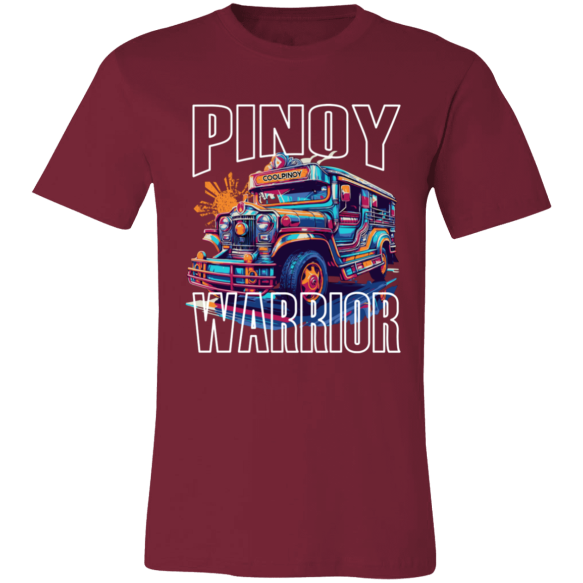 Filipino Warrior Jeepney Unisex Jersey T-Shirt