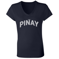 Cool Pinay Ridge Five Ladies' Jersey V-Neck T-Shirt