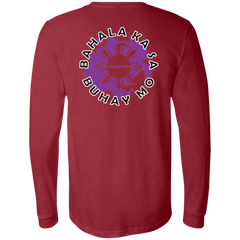 Bahala Ka Sa Buhay Mo Purple Splash Unisex Jersey Long Sleeve T-Shirt